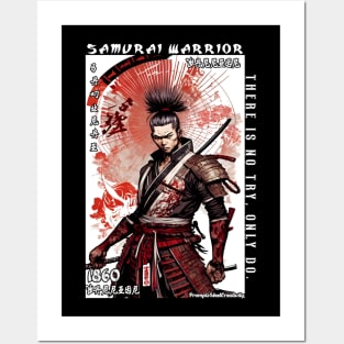 Samurai Warrior Posters and Art